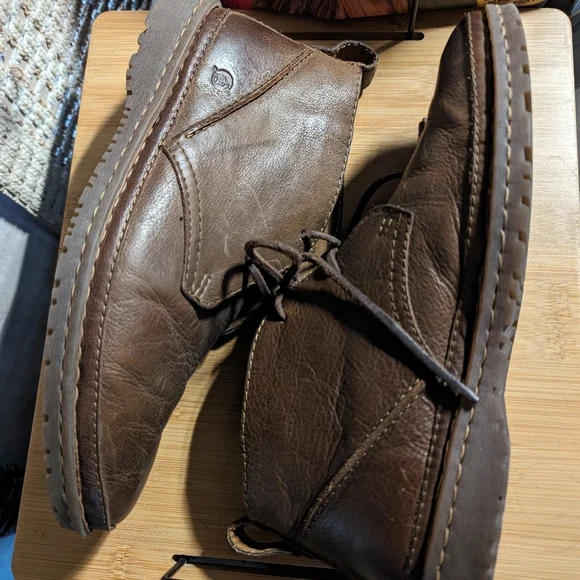 Born | Shoes | Born Mens Brown Harrison Chukka Boots Size 8  display picture 1